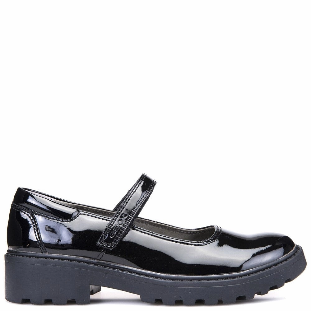 Athletic Fit Geox J Casey G. P Touch Fastening School Shoes