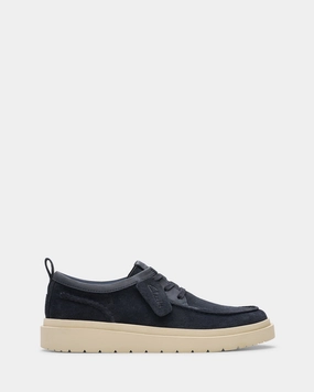 Polden Moc Navy Suede Anti   Fatigue waterproof