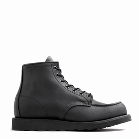 Red Wing Moc Toe Boot Black Harness Extreme Cold