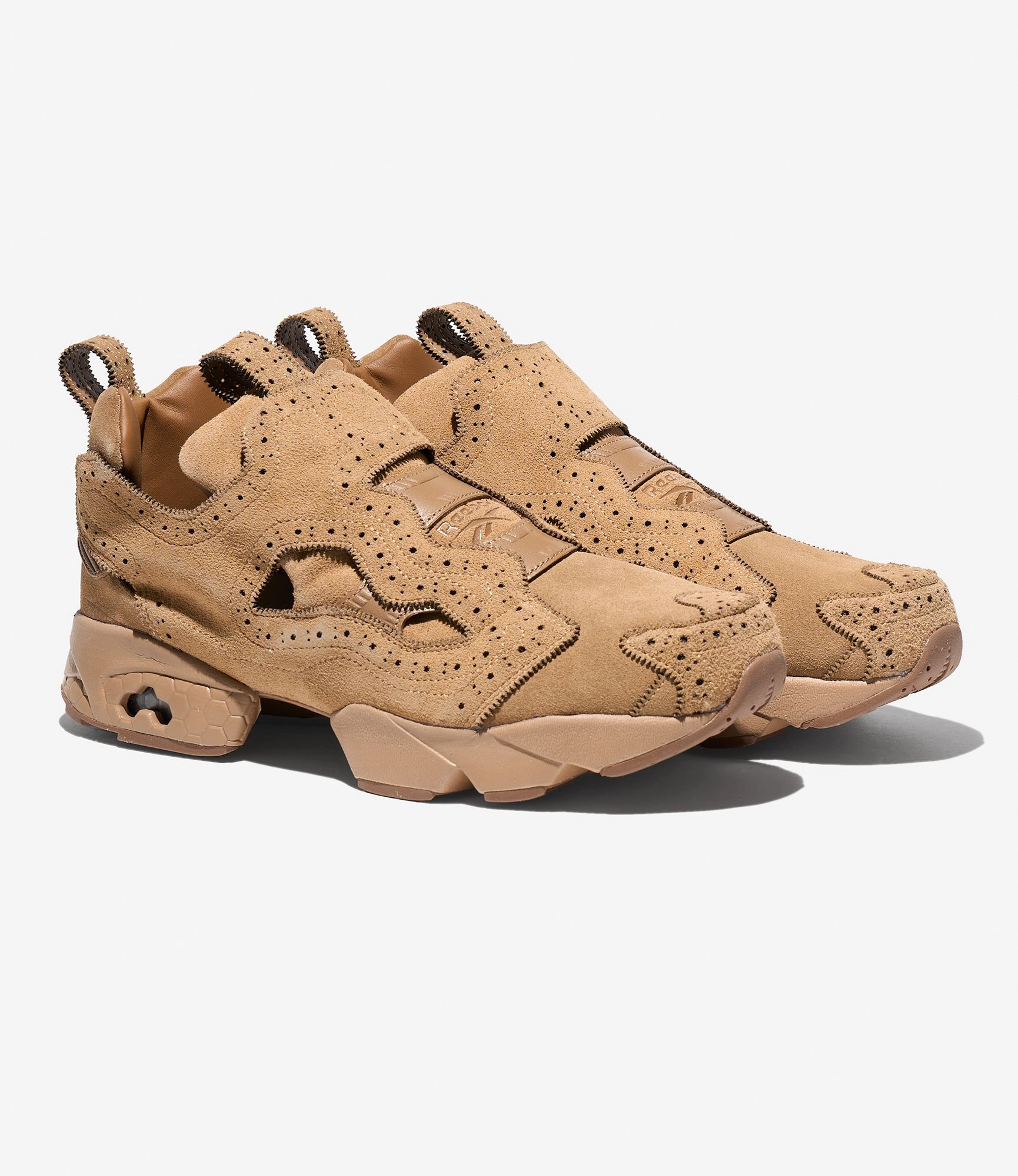 EG x Reebok - Instapump Fury 94 - Brown / Brown Spring Walk Optimal Flexibility