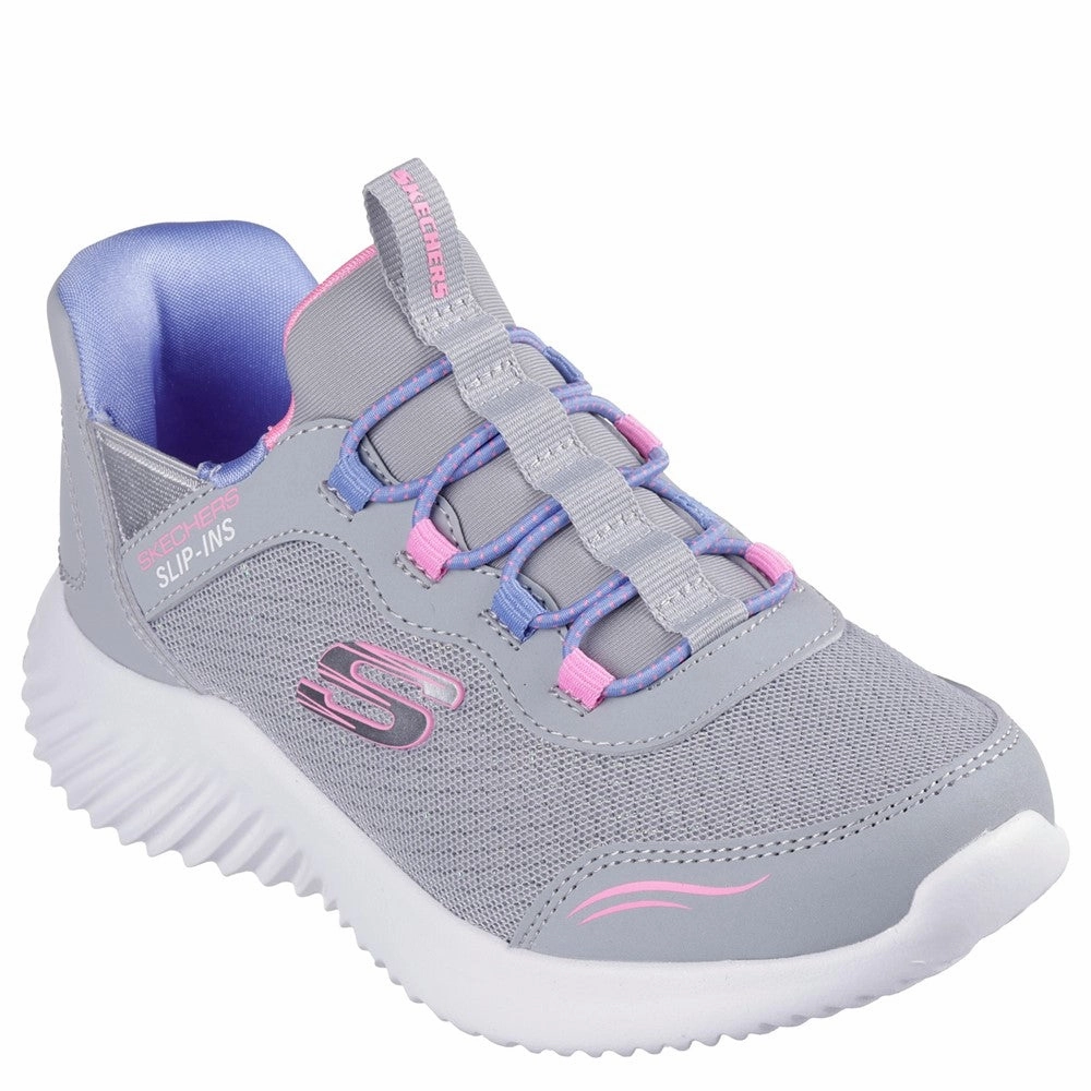 Skechers Bounder Simple Cute Trainer Durable Design Smart Edge