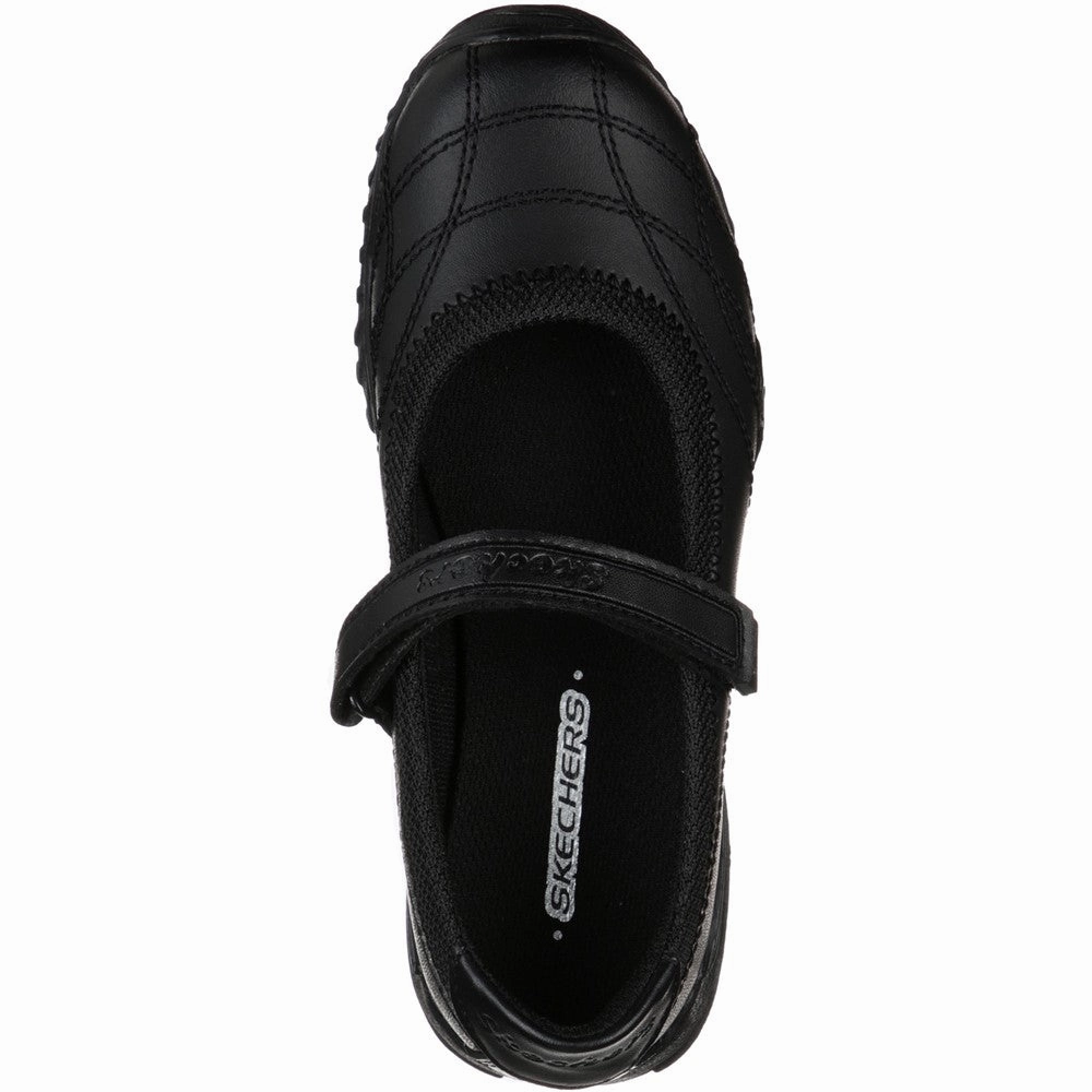 Skechers Velocity Pouty School Shoes Urban Shift lightweight fabric