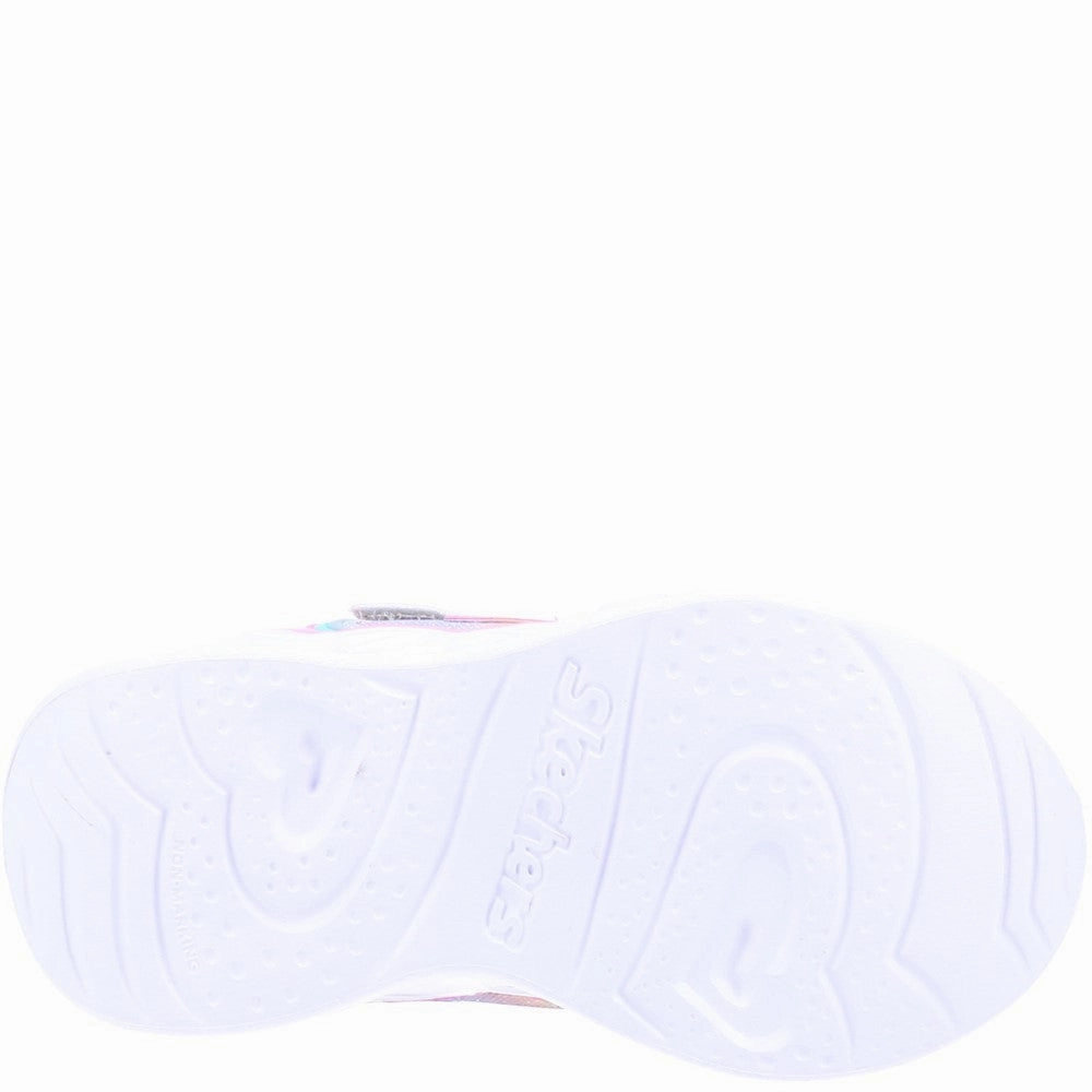 Daily Utility Comfortable Footwear Skechers Heart Lights Rainbow Lux Sports Shoes