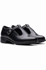 Clark Havisham Bar black leather Lightweight Feel