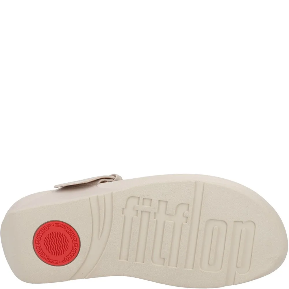 Relaxed Beach Shoes Fitflop Lulu Buckle Toe Post Sandals