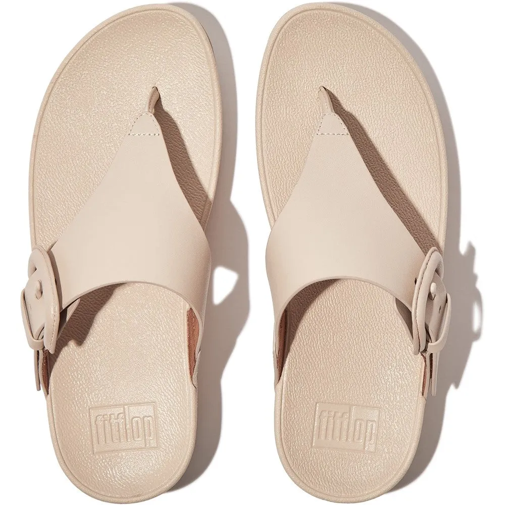 Fitflop Lulu Buckle Toe Post Sandals Warm Feel Travel Friendly