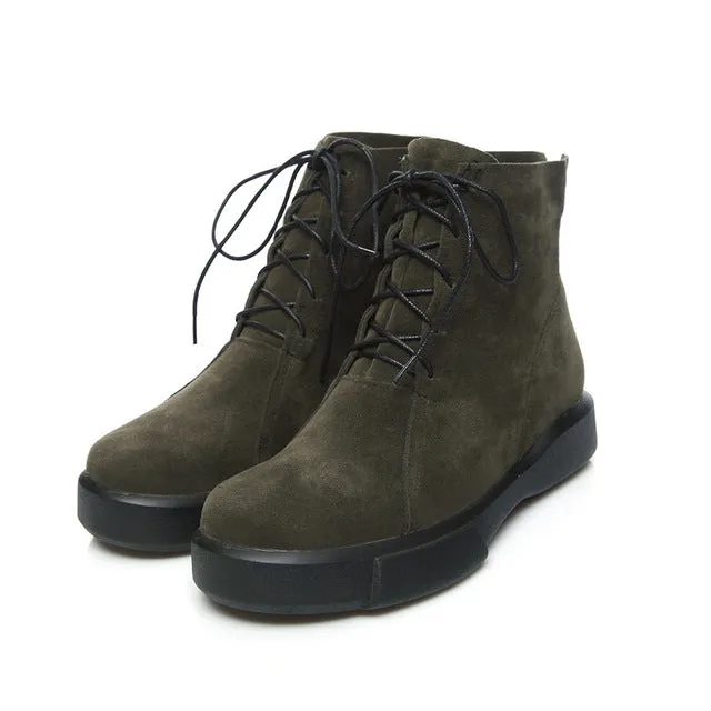 MORAZORA  Ankle Boots Leopard Ankle Boots