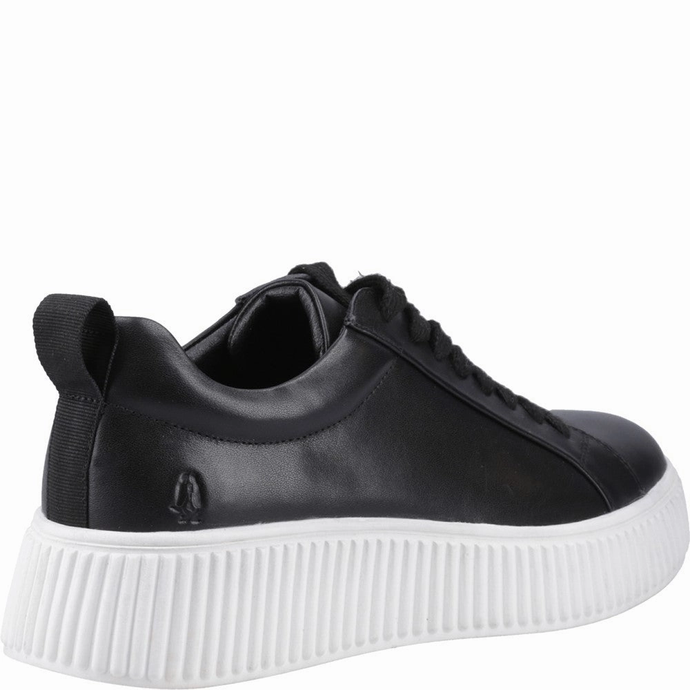 easy - to - clean upper shoes running footgear Hush Puppies Harlow Sneaker