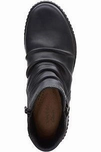 Clarks Ladies Boots CarolineOrchid in Black Leather portable