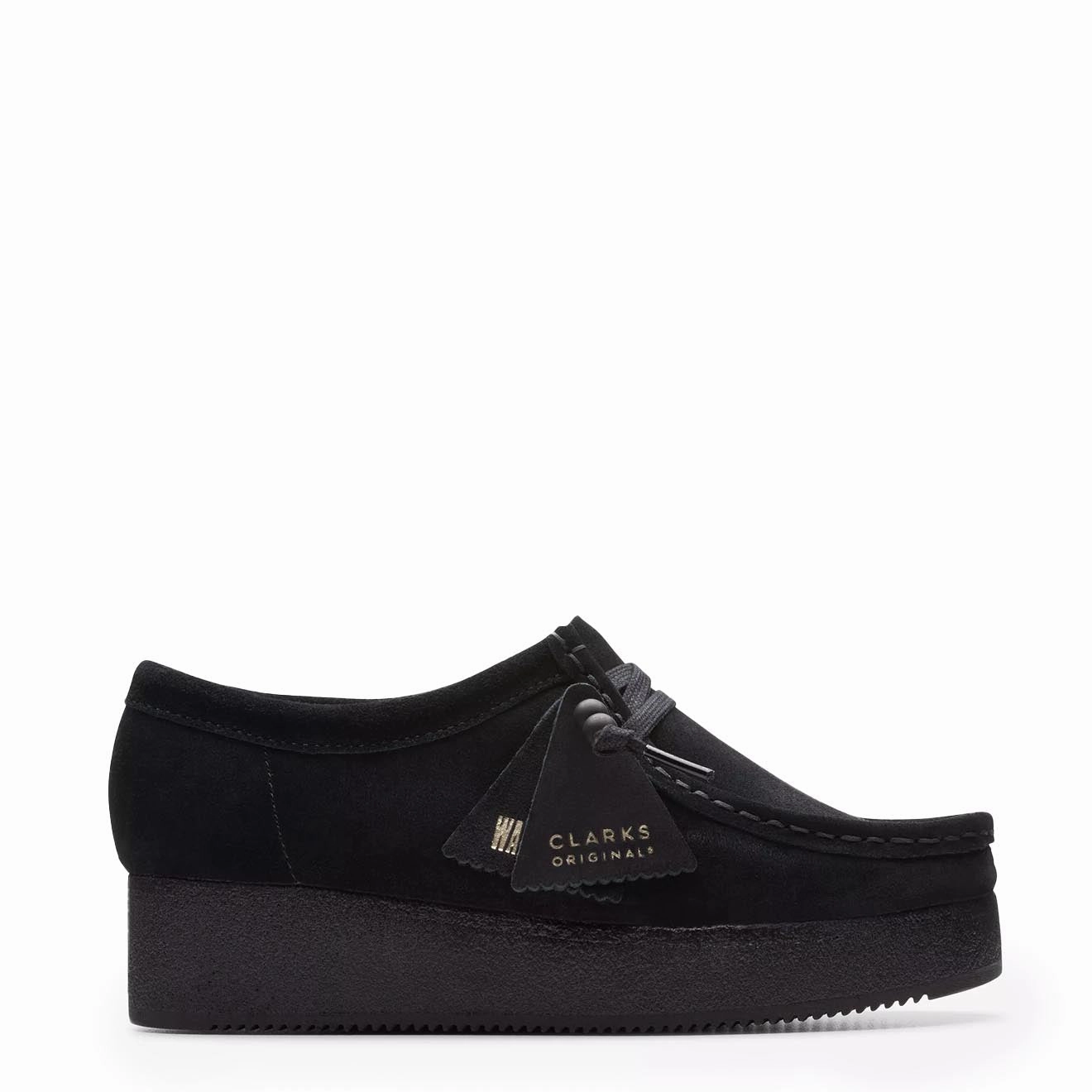 Club Night Clarks Originals Womens Wallacraft Bee Black Suede