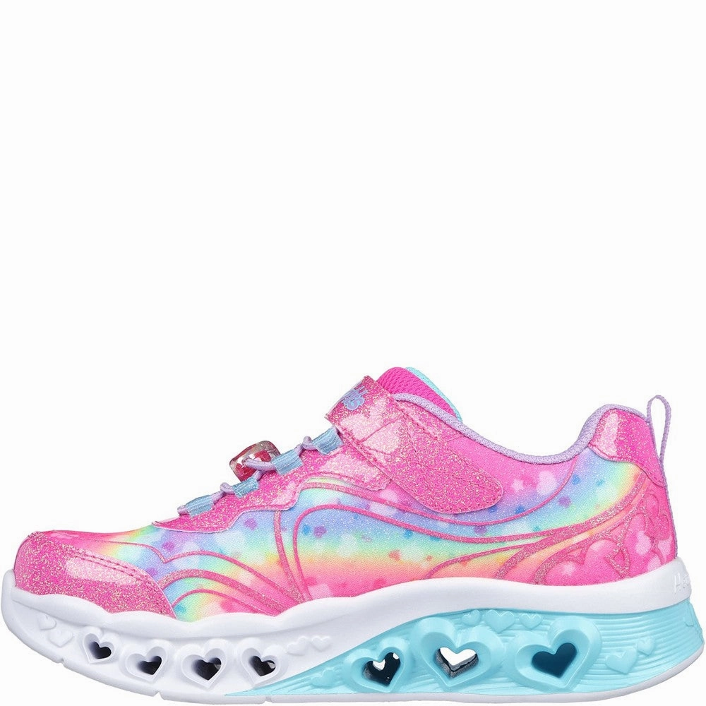 Trail Walk All Outfits Skechers Flutter Heart Lights - Groovy Swirl Shoe