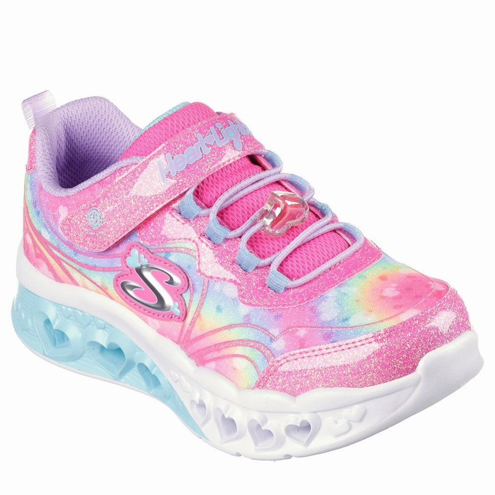 Skechers Flutter Heart Lights - Groovy Swirl Shoe Walking Comfort Autumn Style