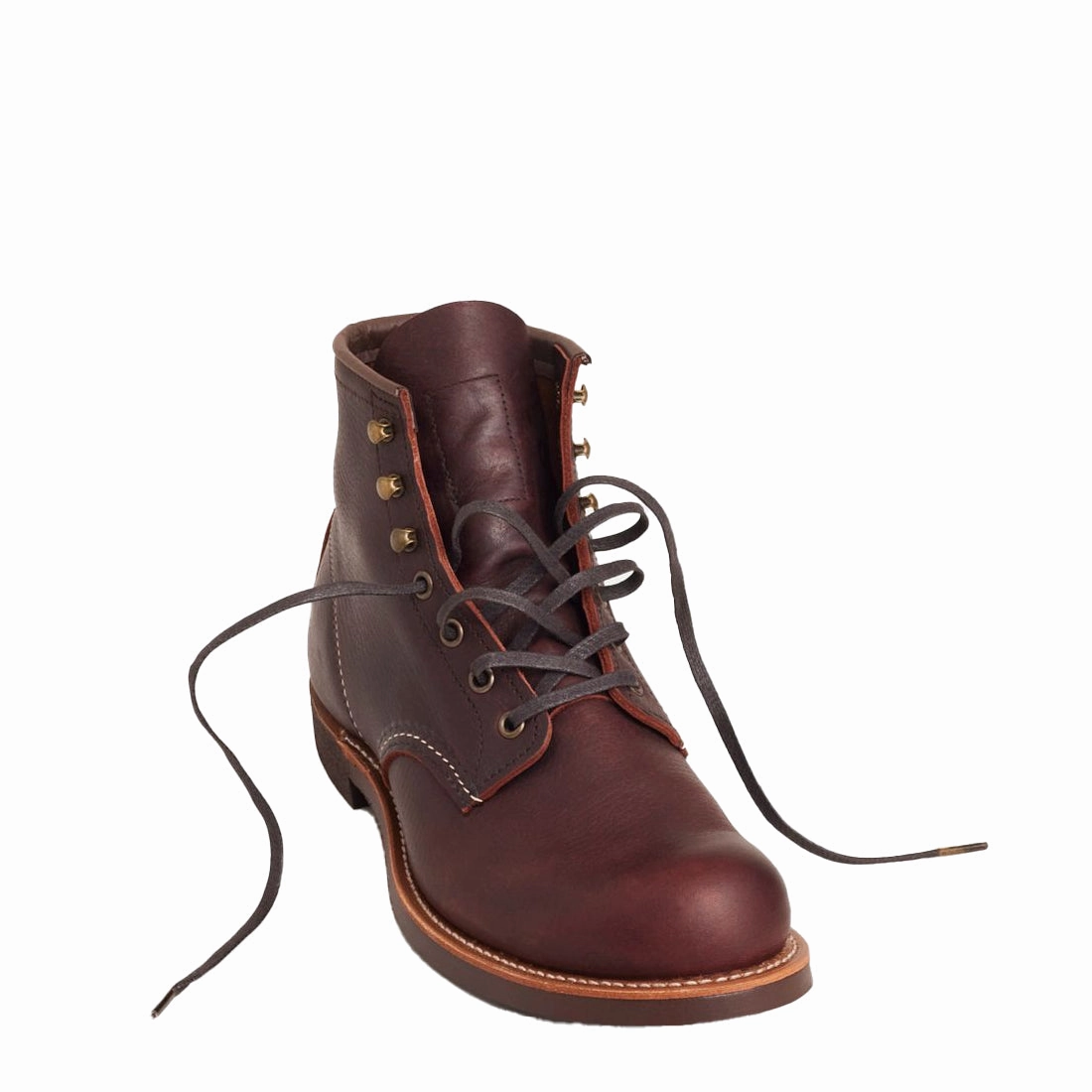 Red Wing Blacksmith Boots Briar Oil Slick Stylish Subtle Lines