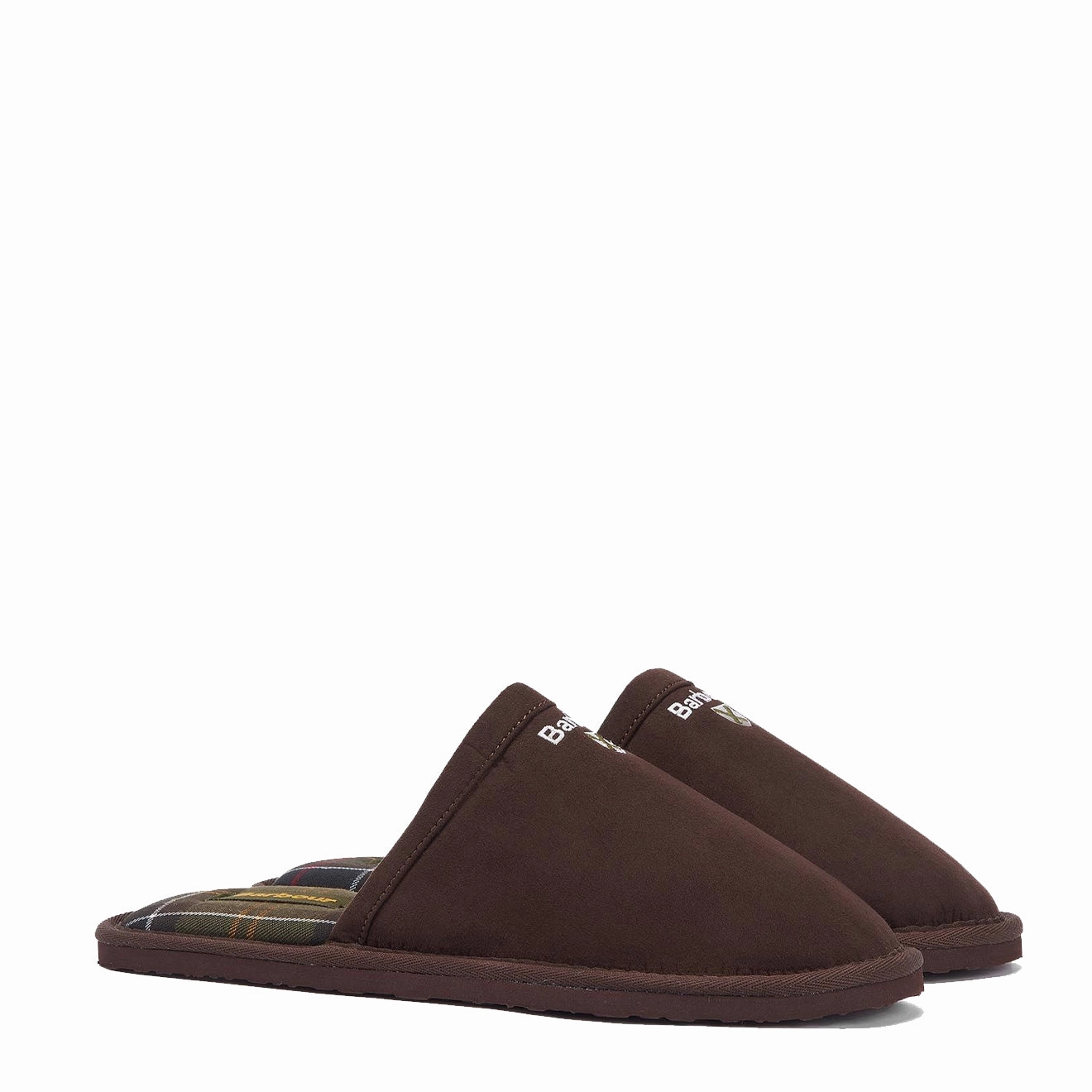Bloom Path Cozy Design Barbour Everitt Mule Slipper Brown