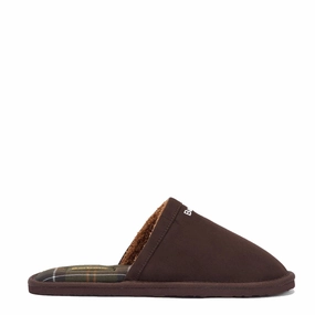 Hill Step Design Show Barbour Everitt Mule Slipper Brown
