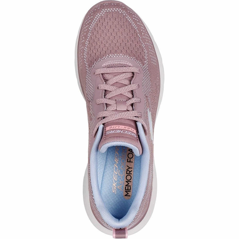 Summer Wear Short Distance Skechers Flex Appeal 5.0 Cruising Thru Trainers