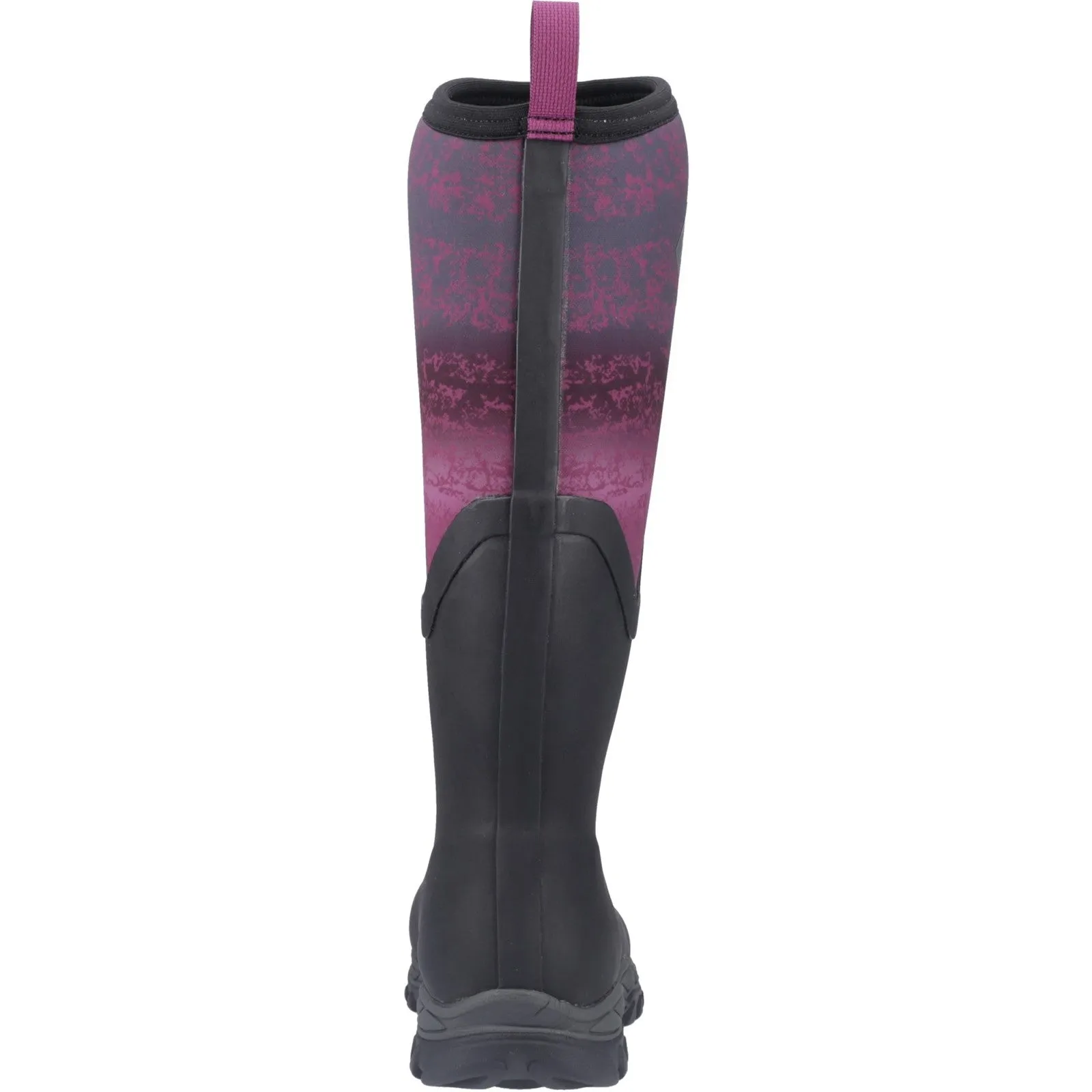 Muck Boots Arctic Sport II Tall Wellington Black Magenta Fade Phyton Boots