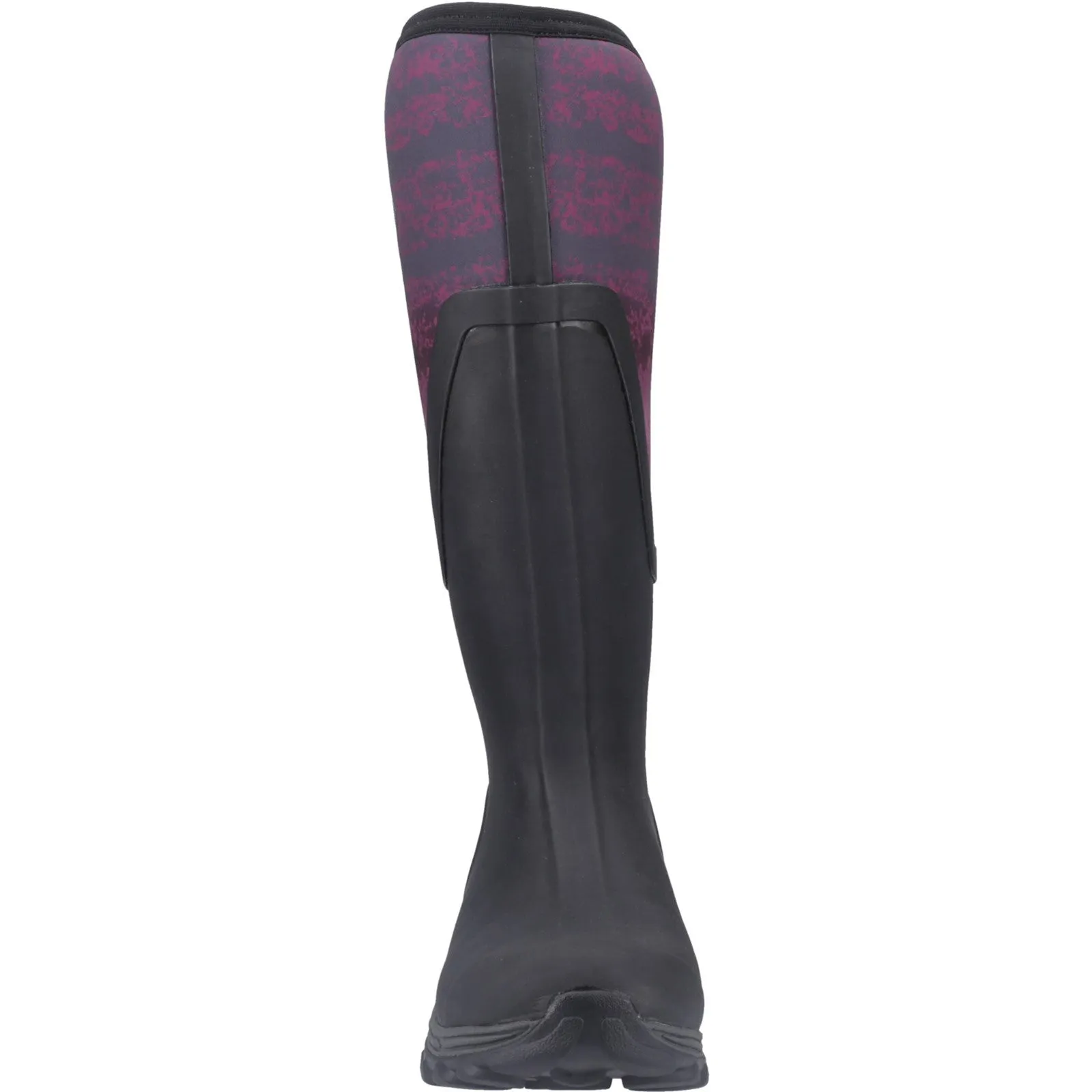Outfits With Knee High Boots Muck Boots Arctic Sport II Tall Wellington Black Magenta Fade