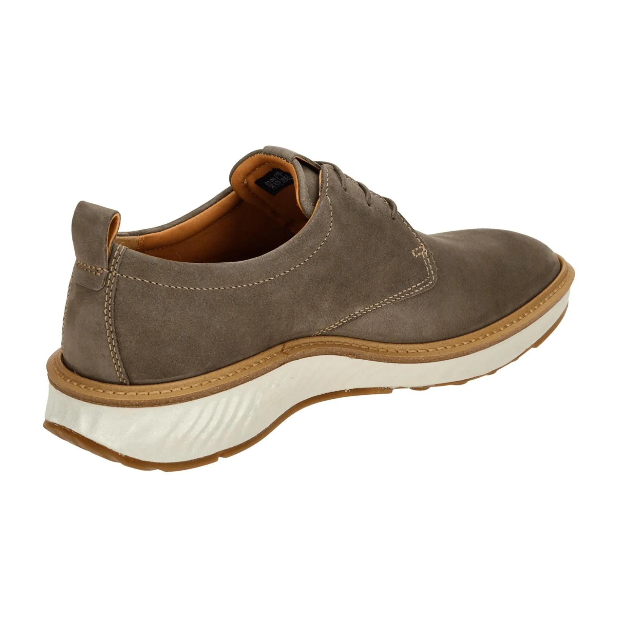 Adidas Ultra Boost Tennis Shoes Ecco ST1 Hybrid Men's Shoes in Taupe Nubuck Leather, Stylish & Comfortable - Model 836914, Brown