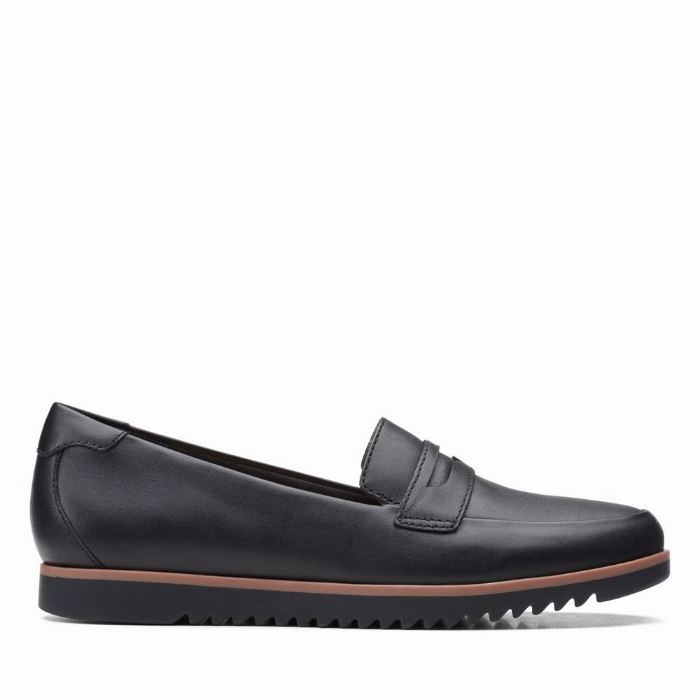 Clarks Serena Terri Slip-On Shoes Flex Technology Tide Path