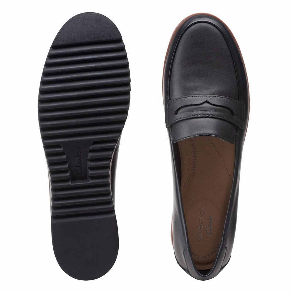 Clarks Serena Terri Slip-On Shoes Festival Step Drive Friendly