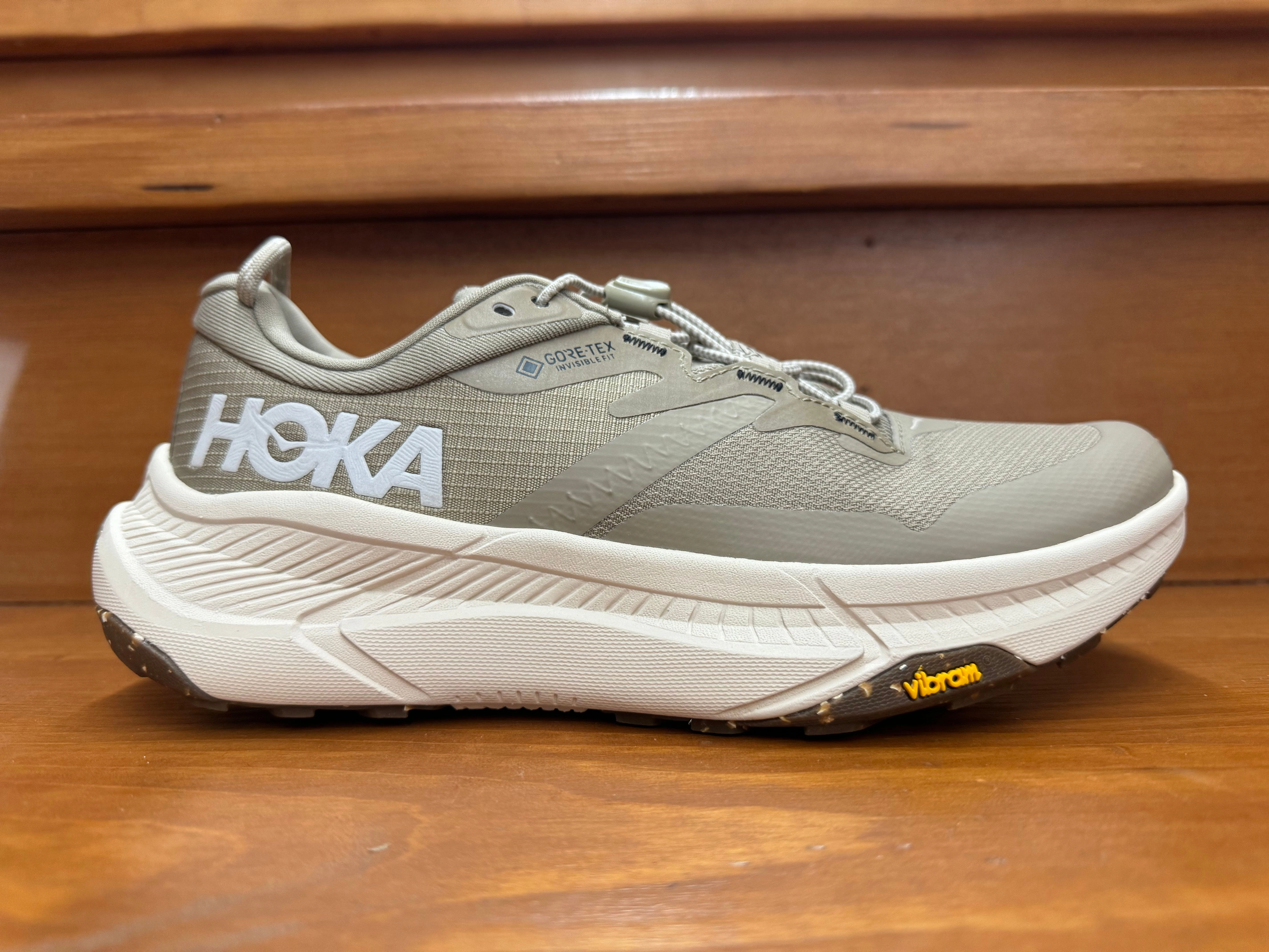 Hoka Transport GTX Dune/Eggnog 1133958 DEGG for people who need a removable insole product Excellent