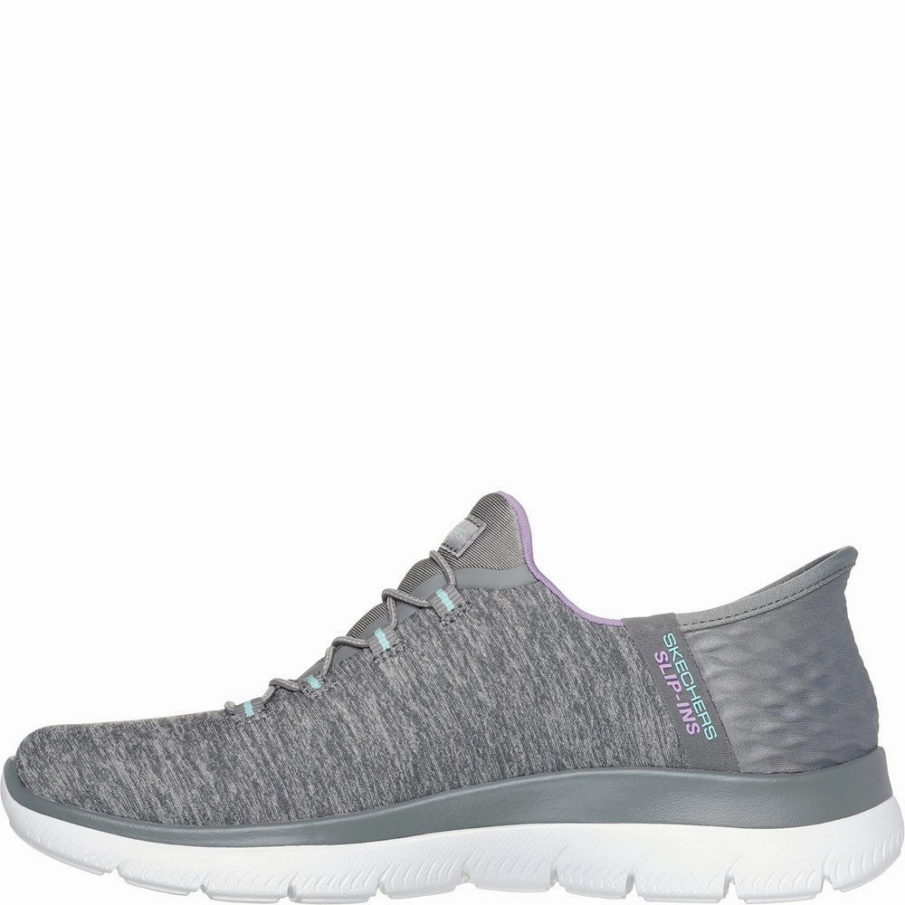 Skechers Summits Dazzling Haze Shoes Canvas Upper cross - training