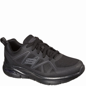 Skechers Workwear Arch Fit SR Axtell Occupational Shoe Child Run New York