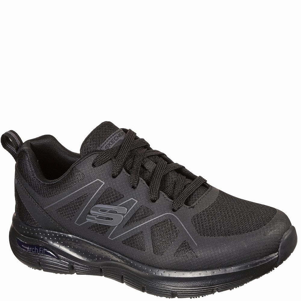 Skechers Workwear Arch Fit SR Axtell Occupational Shoe Child Run New York