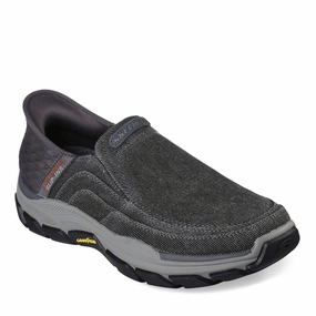 Men's Skechers, Slip-ins Relaxed Fit: Respected - Holmgren Slip-On Link Walk Drill Step