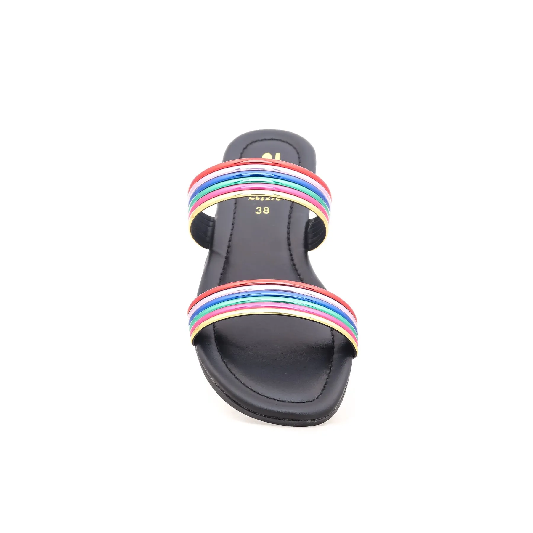 Multy Casual Slipper CL1270 Crochet Granny Square Slippers