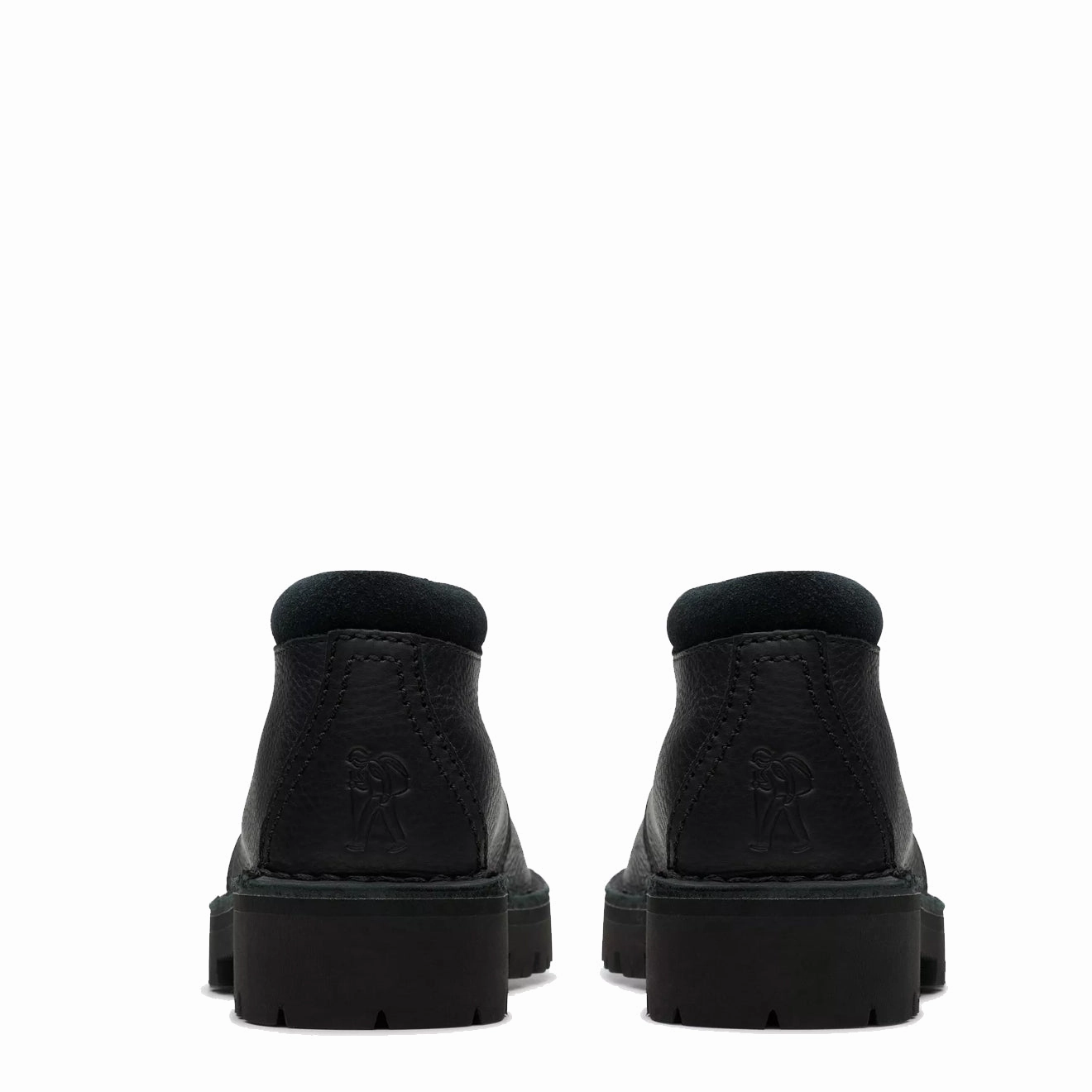 Clarks Originals Trek Hike Shoe Black Leather Marina Walk