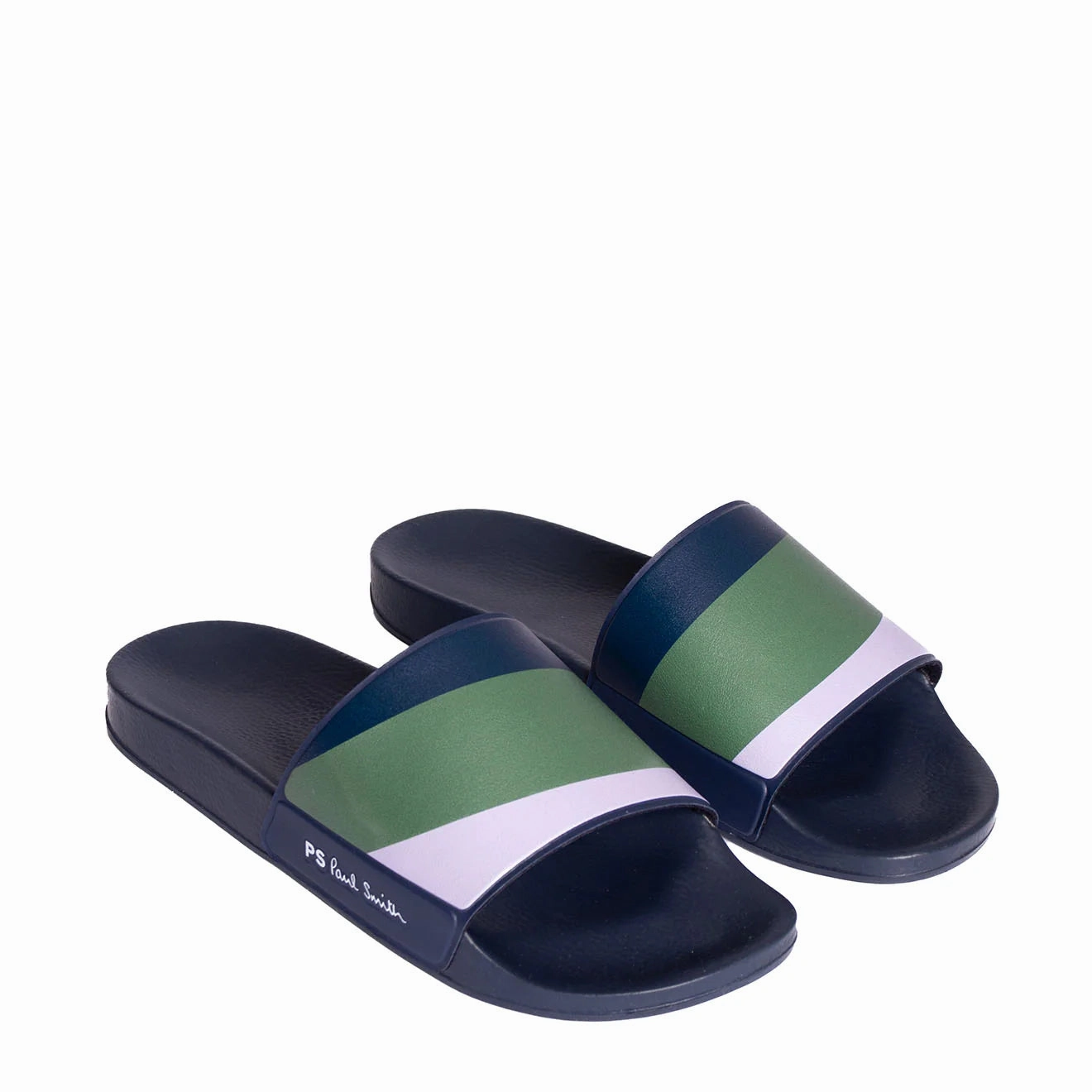 Paul Smith Nyro Sliders Lilac And Khaki Urban Escape