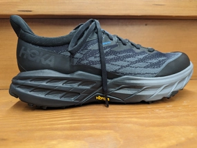 Hoka Speedgoat 5 GTX Black/Black 1127912 BBLC Sprint Walk Active Design