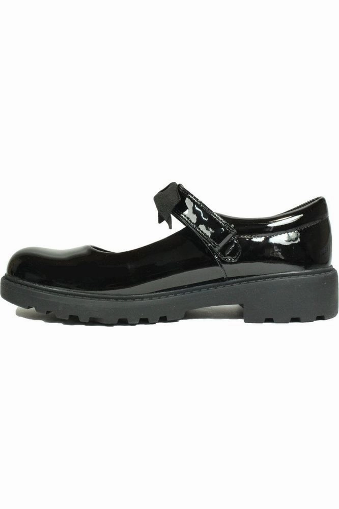 LaceUp Smooth Design Geox Casey GE J1620E  in Black patent