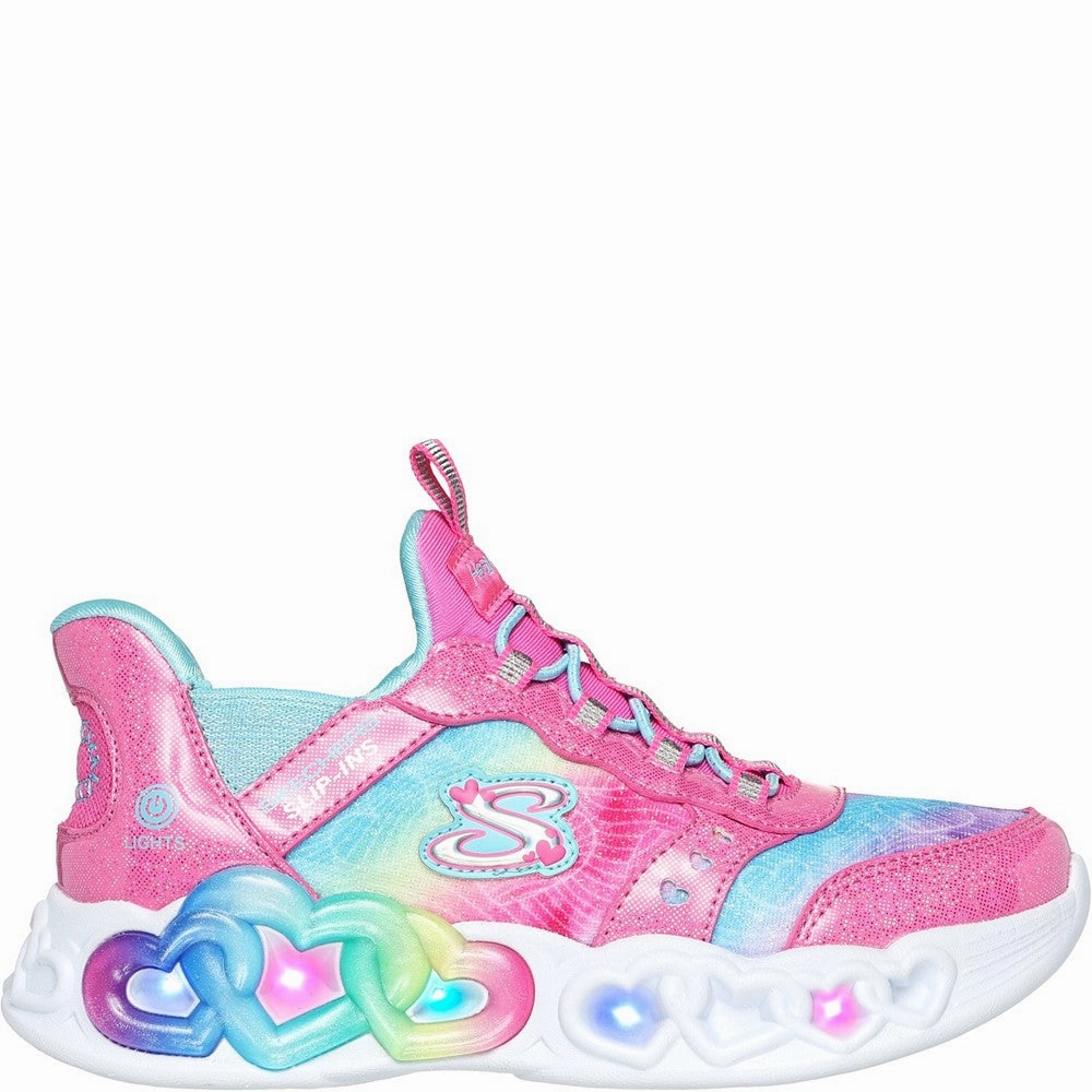 Skechers Skechers Slip-ins: Infinite Heart Lights Trainers Outdoor Style Stable Form