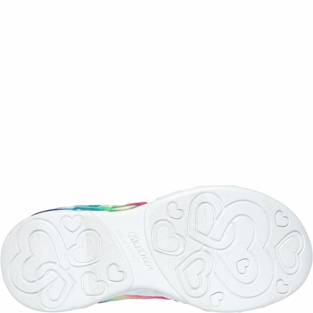 Skechers Skechers Slip-ins: Infinite Heart Lights Trainers Smooth Feel