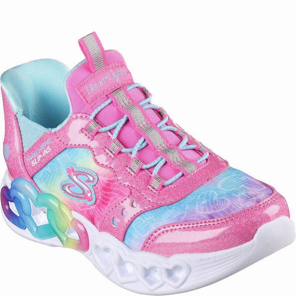 Skechers Skechers Slip-ins: Infinite Heart Lights Trainers Quick Hop