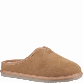 Hush Puppies Conrad Slippers Soft Leather