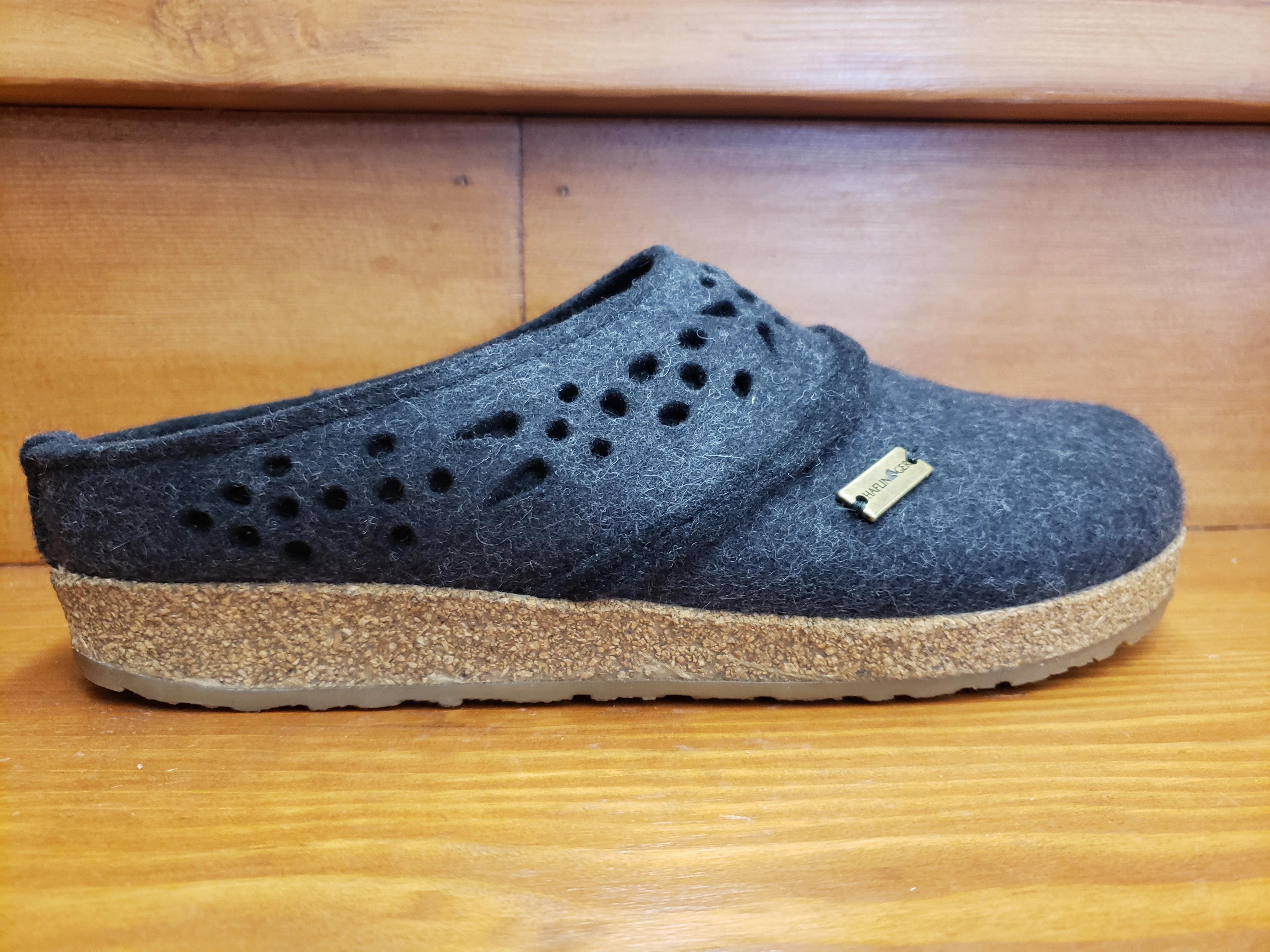 Galaxy Hike Sea Breeze Haflinger GZ Lacey Charcoal 731054-77