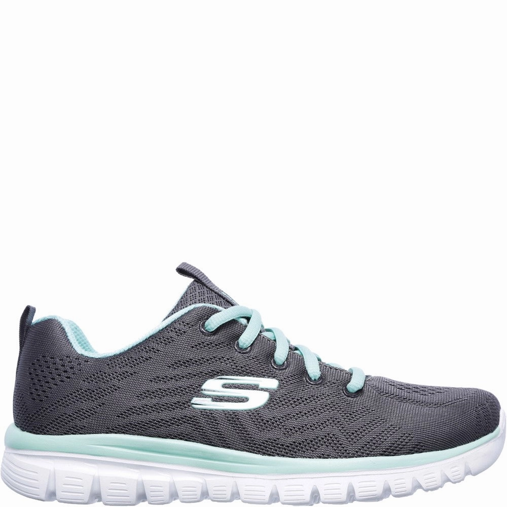 Skechers Graceful Get Connected Sports Shoe Comfortable Heel Light Comfort