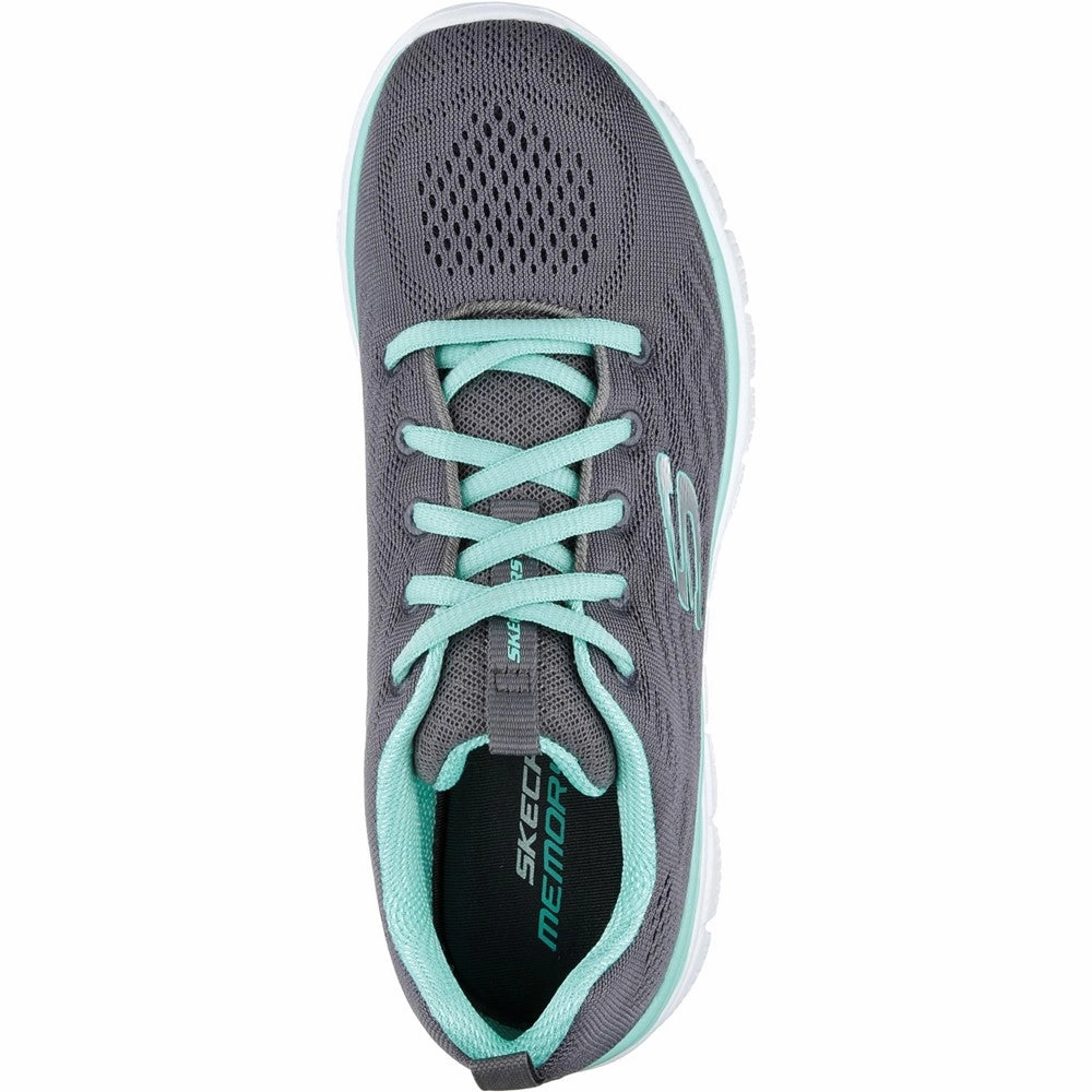 Skechers Graceful Get Connected Sports Shoe Suede Finish elegant design