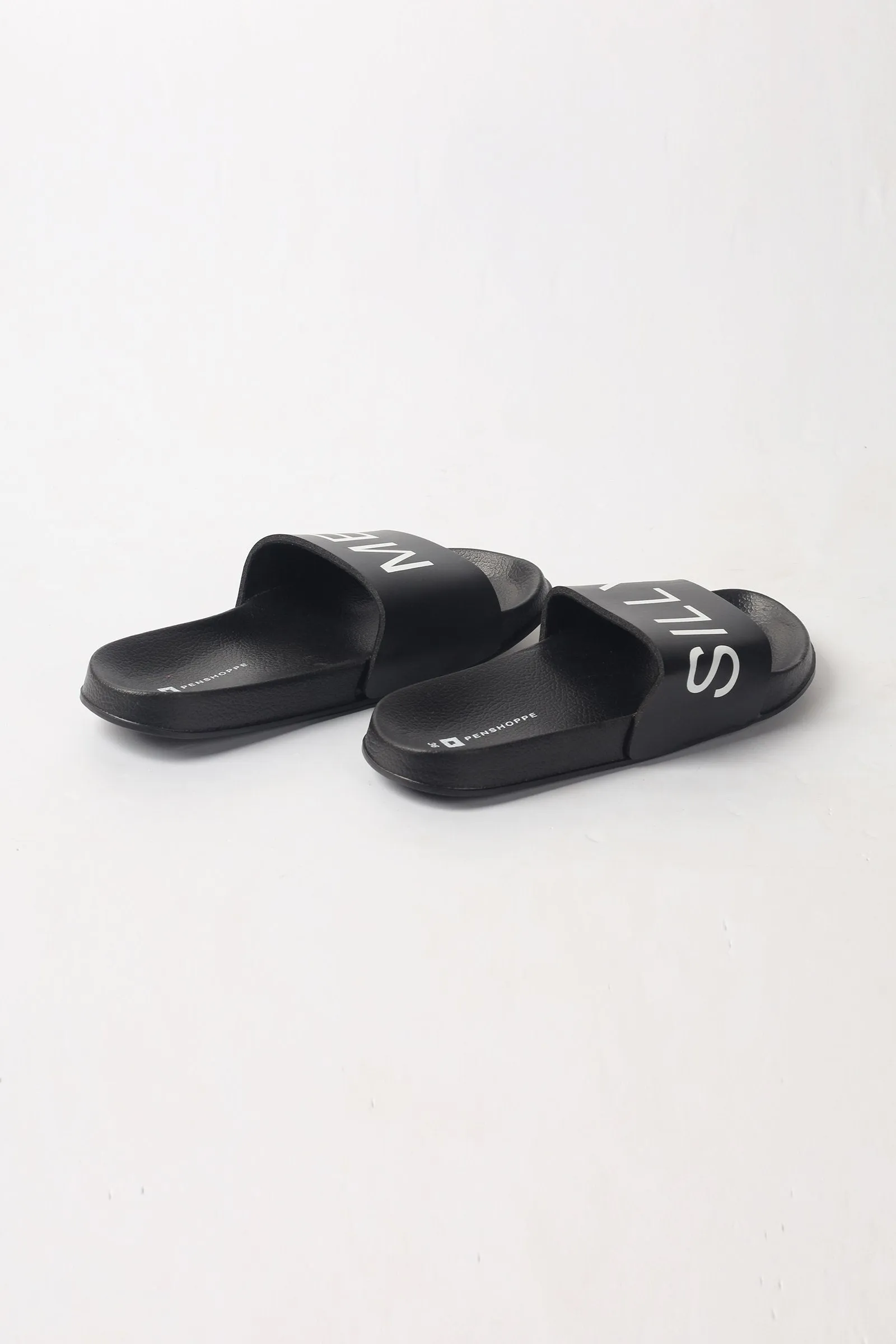 Silly Me Rubber Sliders Luxurious Slippers