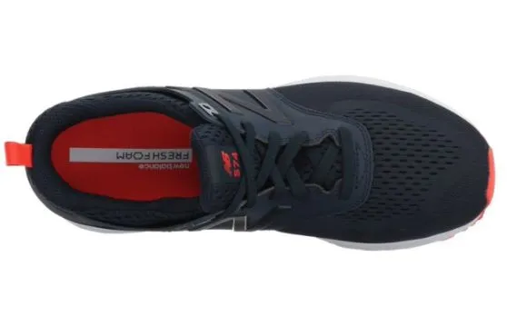 NEW BALANCE 574 Women | Galaxy / Flame (WS574EMA) New Balance With Gum Sole