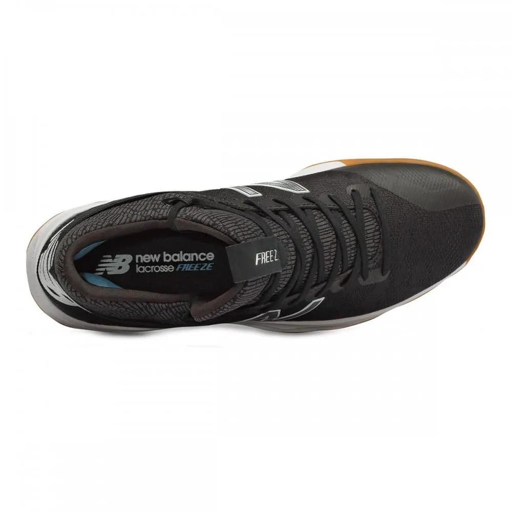 New Balance Sneaker Loafer New Balance Freeze LX 2.0 Box Indoor Black Lacrosse Shoes