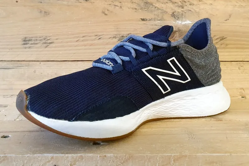 Beige New Balance Mens New Balance Gero Low Textile Trainers UK5/US5.5/E38 GEROVTB Navy Blue/Grey/White
