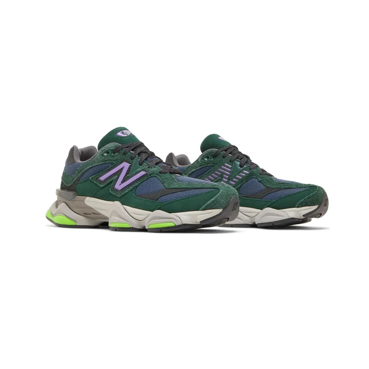 New Balance Men's 9060 Nightwatch New Balance 9060 Granite Pink Silver Metallic