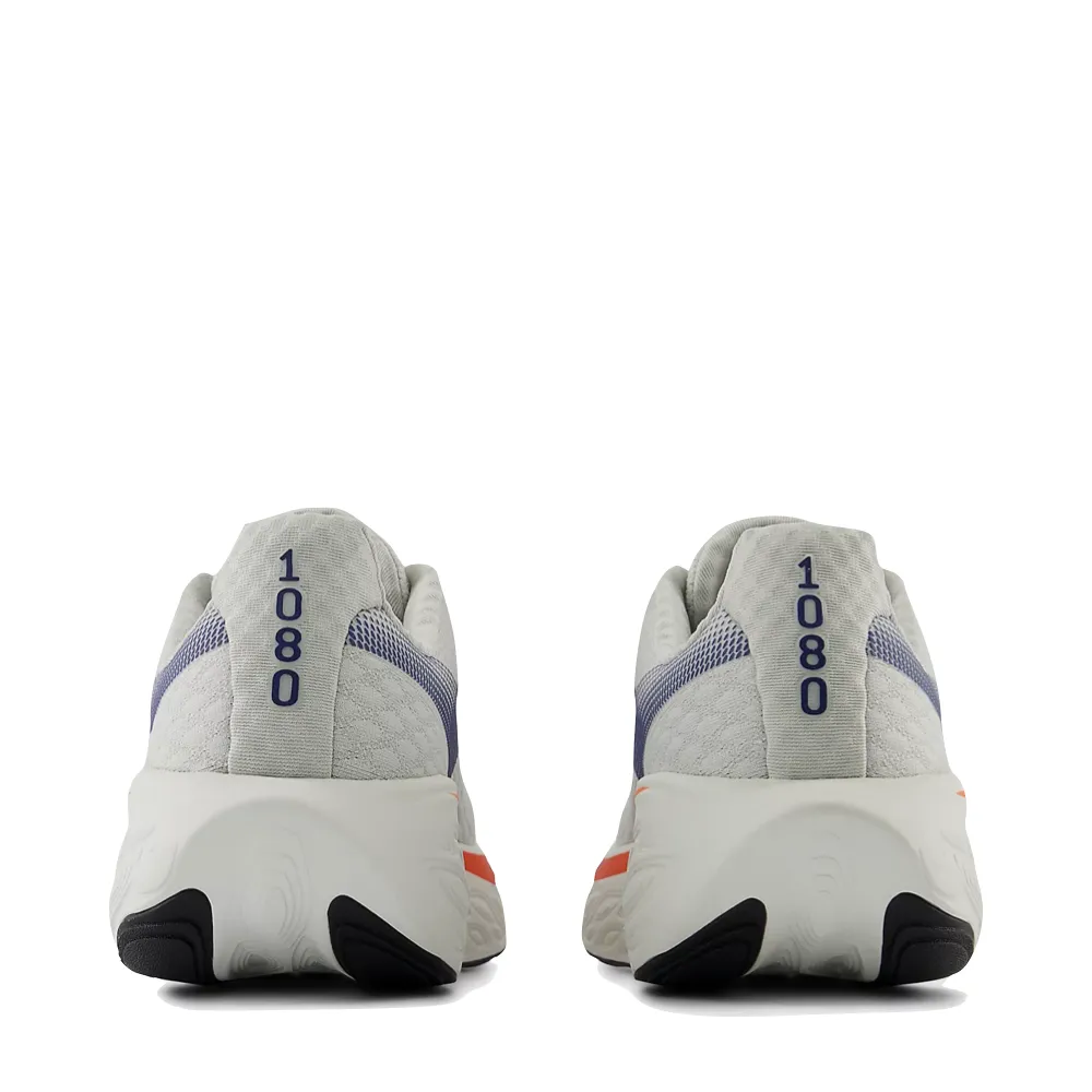 New Balance Men's Fresh Foam X 1080v14 in Grey Matter with Silver Metallic and Inkwell