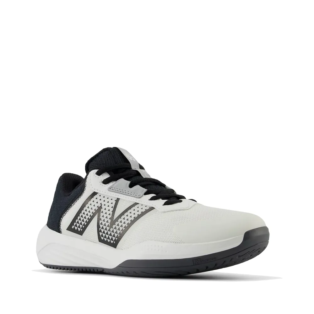 New Balance Women's 696v6 Court Sneaker in White with Black New Balance Women's Fresh Foam Arishi V4