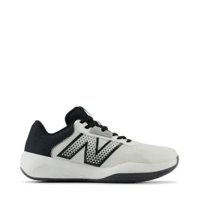 New Balance Women's 696v6 Court Sneaker in White with Black New Balance Sneakers Ct302